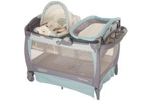 a nice playard from Graco with bassinet